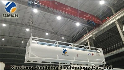 40FT مخزن LPG ظرف سفارشی LPG ISO Tank